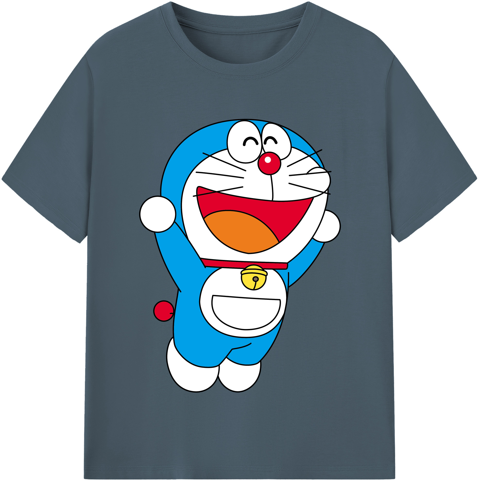 （画像用） ドラえもん Doraemon 綿100％半袖Tシャツ（フロントプリント）